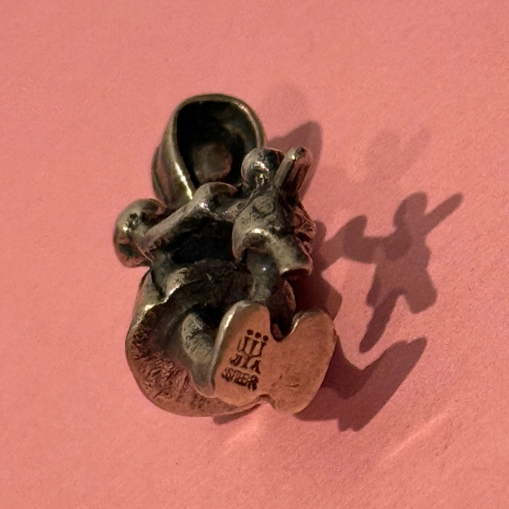 James Avery retired girl w/ doll charm - Picture 4 of 6